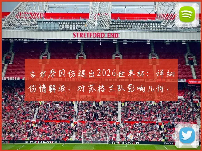 吉尔摩因伤退出2026世界杯:详细伤情解读,对苏格兰队影响几何,谁来顶替他的位置?